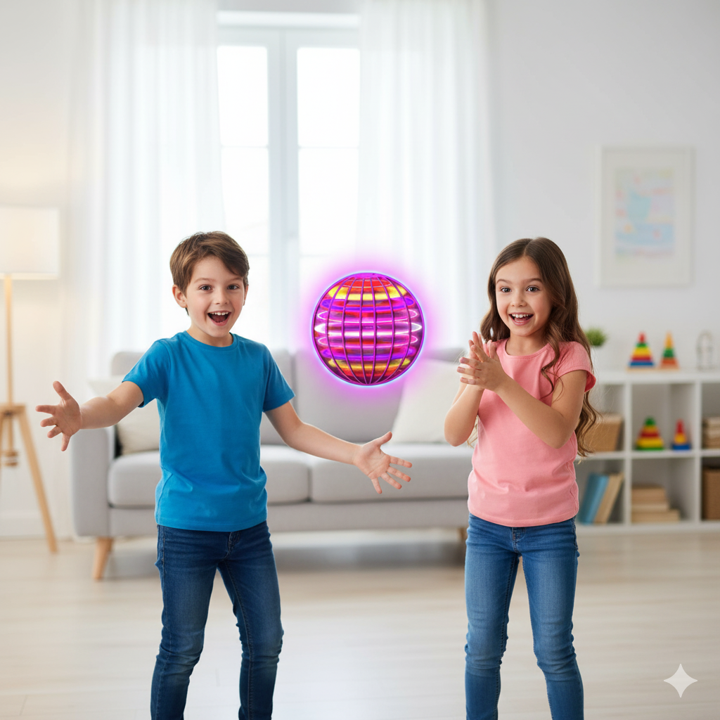 LED Boomerang Ball – The Flying Toy That Magically Returns