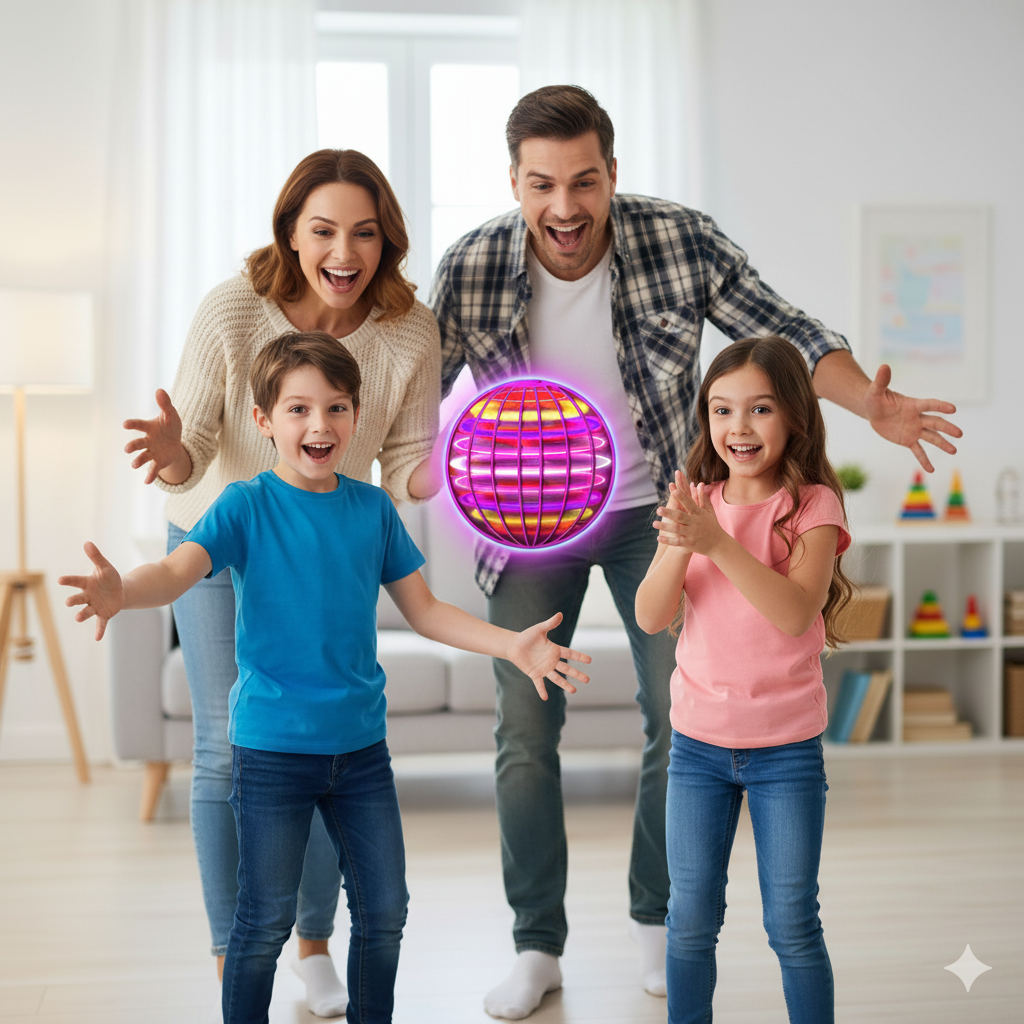 LED Boomerang Ball – The Flying Toy That Magically Returns