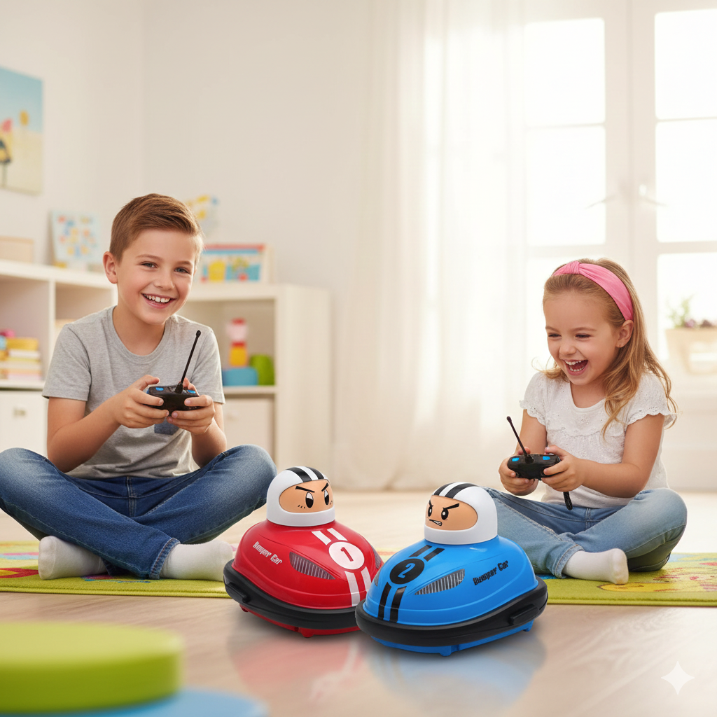 Auto-Scooter - RC Duel Set with Catapult Seat & Sound