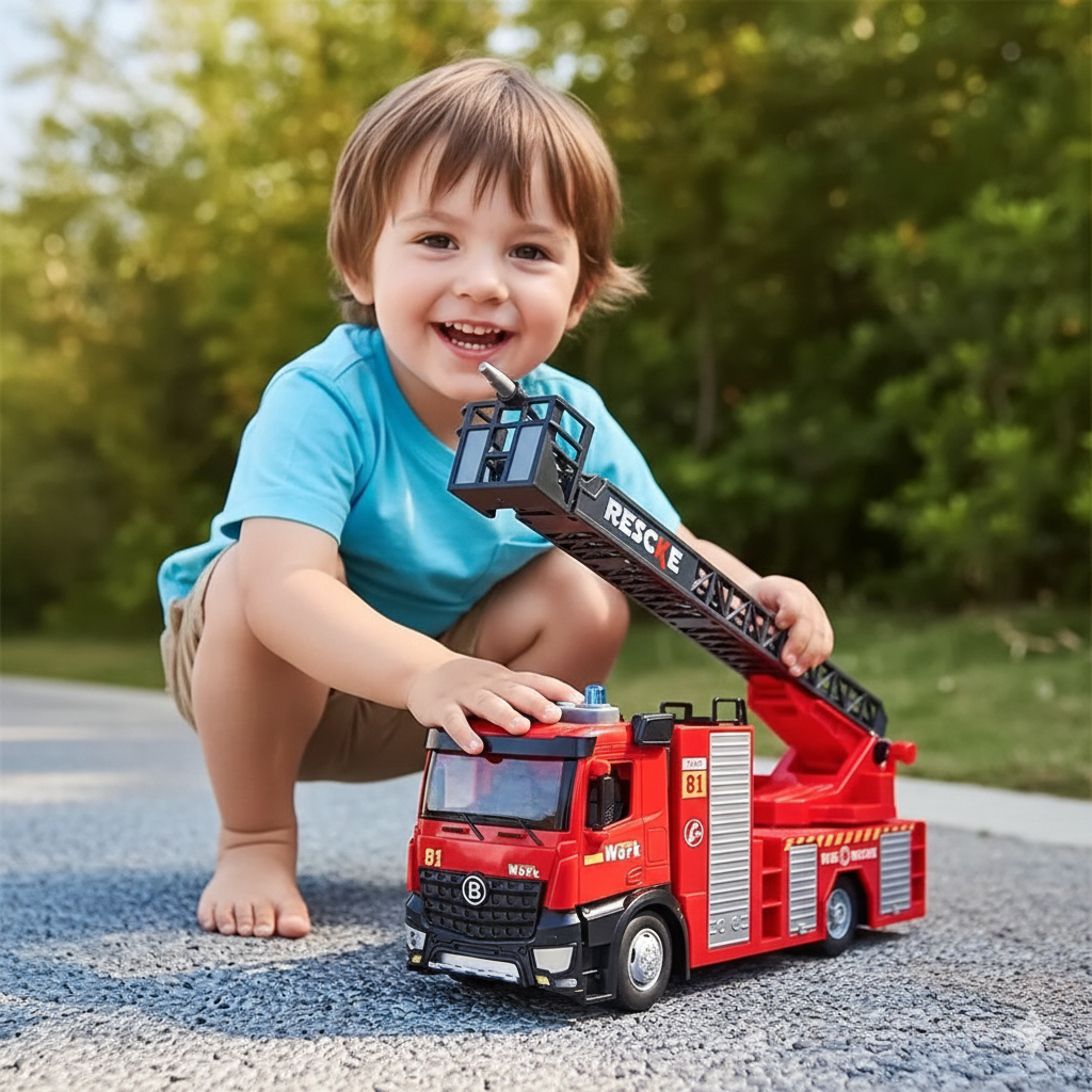 Fire Patrol - RC Fire Truck with Real Water Spray Function