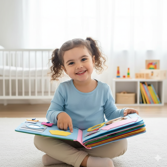 Montessori Felt Book – Interactive Learning Adventure for Curious Little Minds