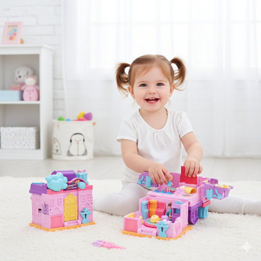 Play Palace – The Ultimate Interactive Dollhouse Adventure with Lights & Sounds