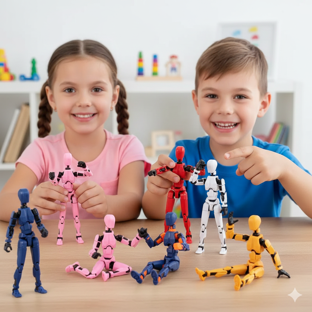 ActionStar – Fully Flexible Magnetic Figure Set for Endless Creative Play