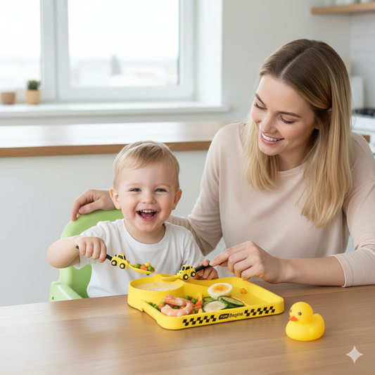 Construction Dinner Set – Turn Mealtime Into a Building Adventure