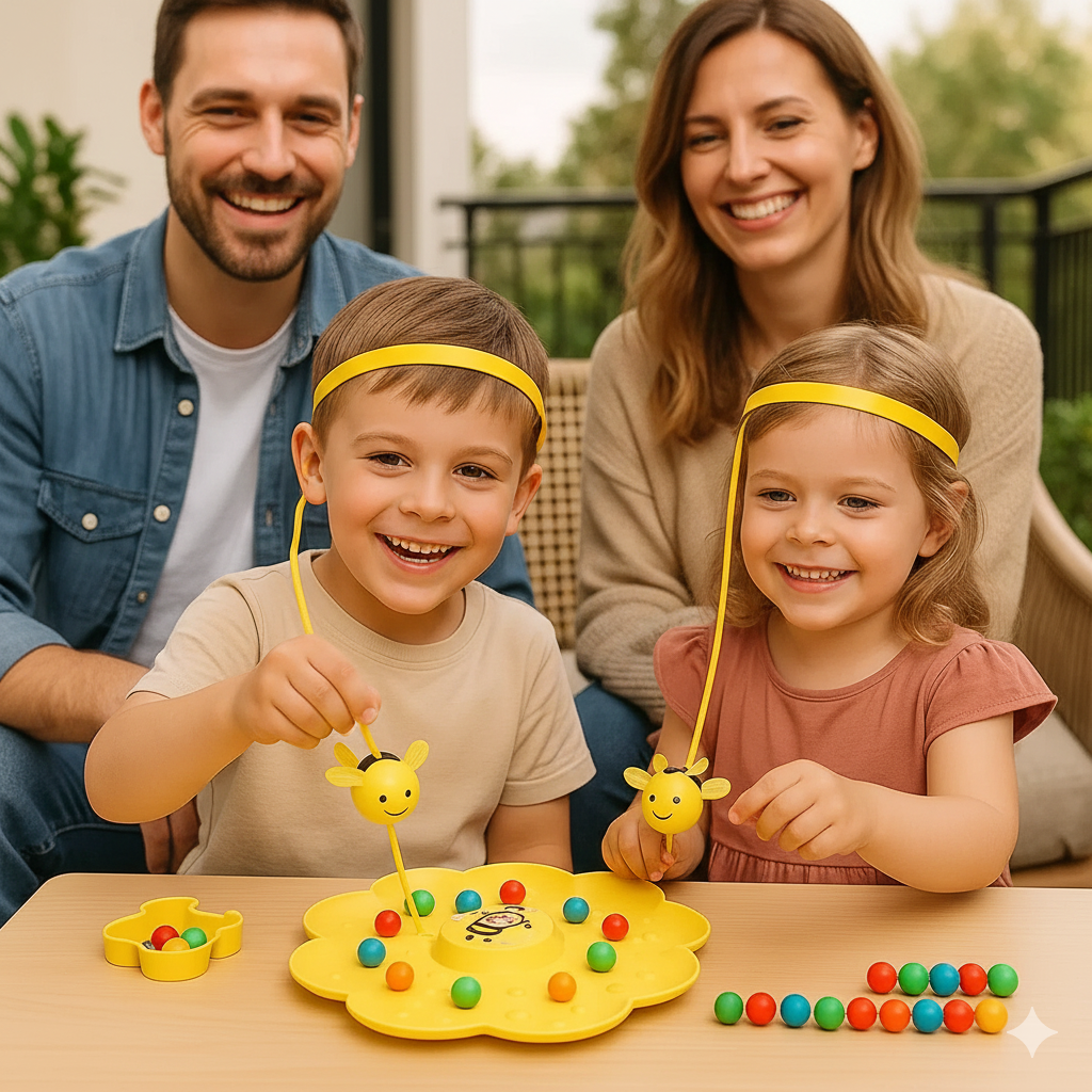 Bee Fishing Game for Kids – Fun Motor Skills & Learning Toy