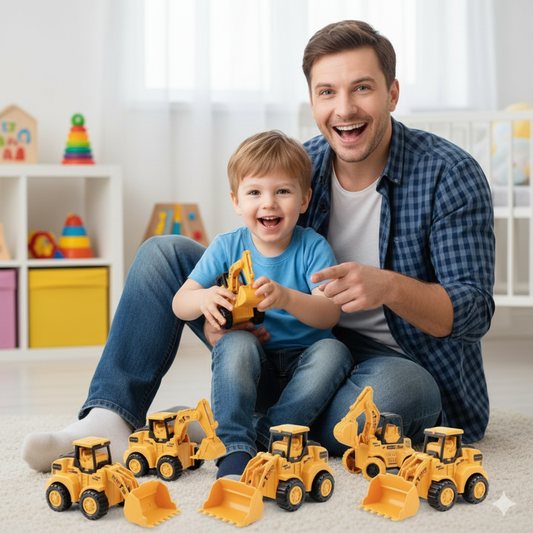 Construction Vehicle Playset | Action & Imaginative Play for Kids