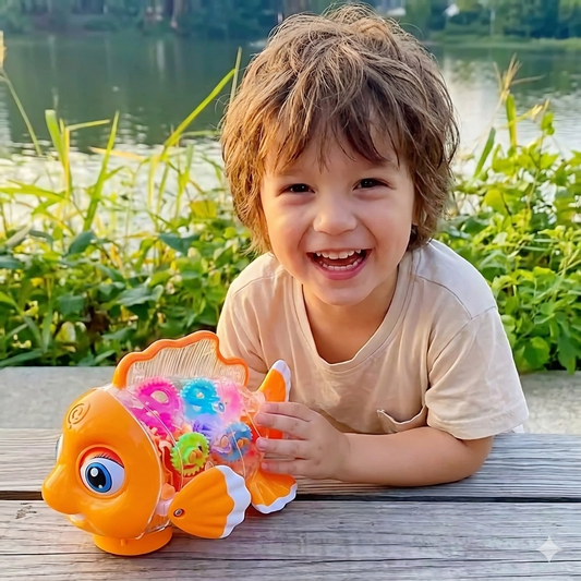 Crawl, Play & Discover – The Ultimate Interactive Musical Crawling Fish Toy