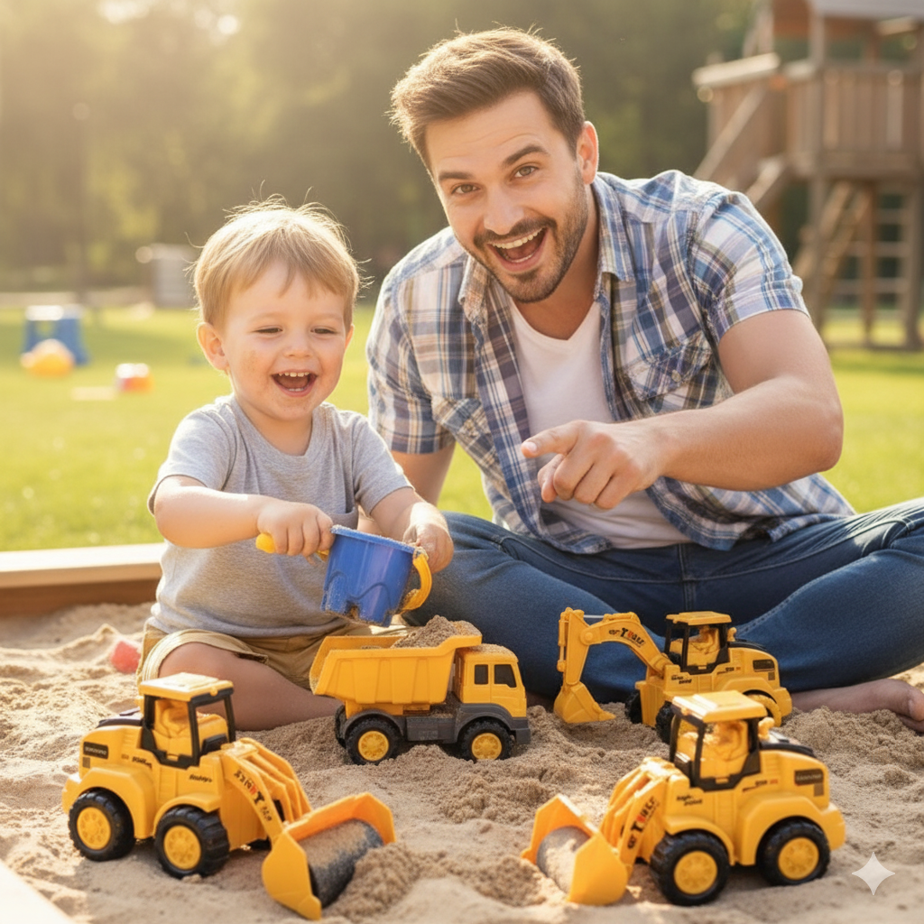 Construction Vehicle Playset | Action & Imaginative Play for Kids
