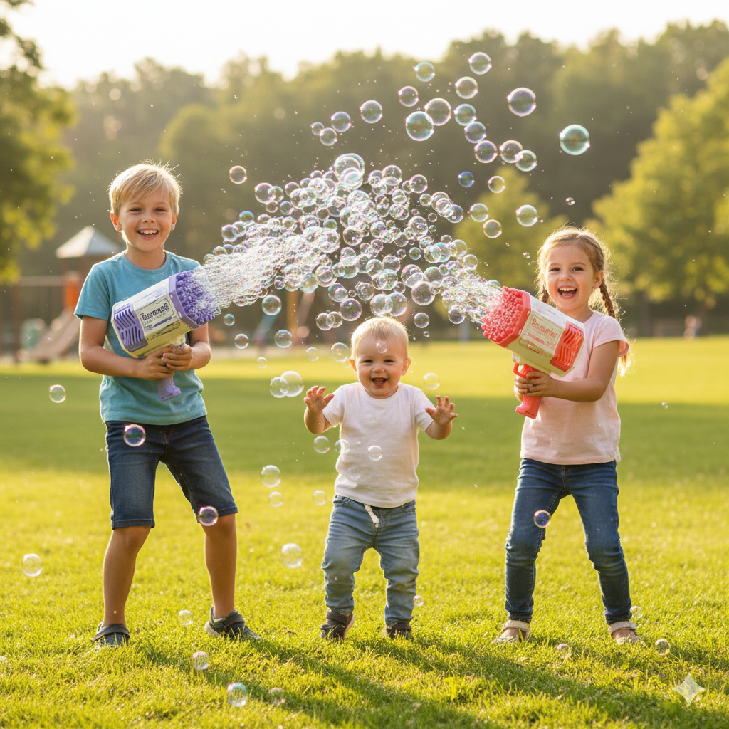 Bubble Blaster Machine – Ultimate Party Bubble Fun for Kids & Events