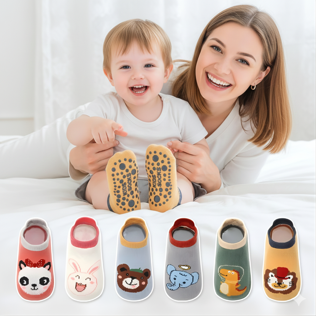 Tiny Shoes – Soft Non-Slip Socks for Little Feet