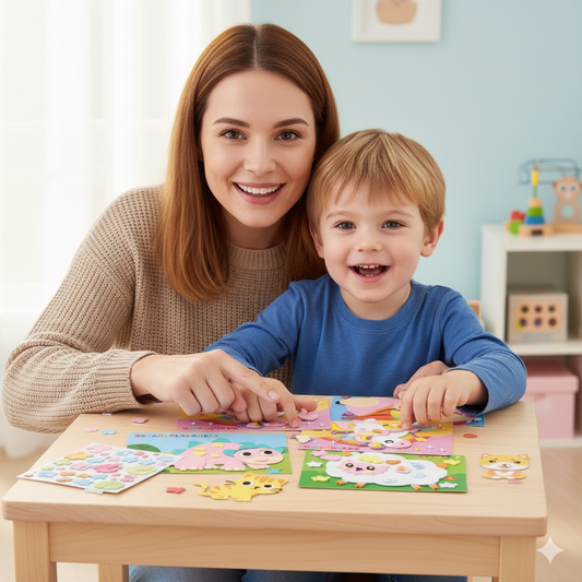 Creative Sticker Craft Set – Fun DIY Art Kit for Kids