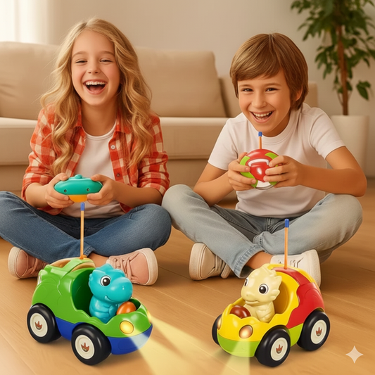Racing Dinosaur RC Car – Fun, Lights & Creative Adventures for Kids