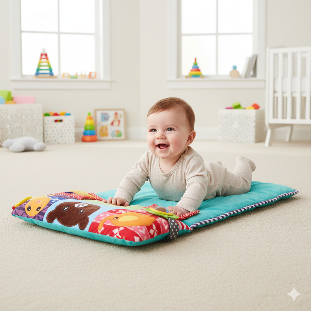 Wonder Mat – The Ultimate Sensory & Motor Development Play Mat for Babies