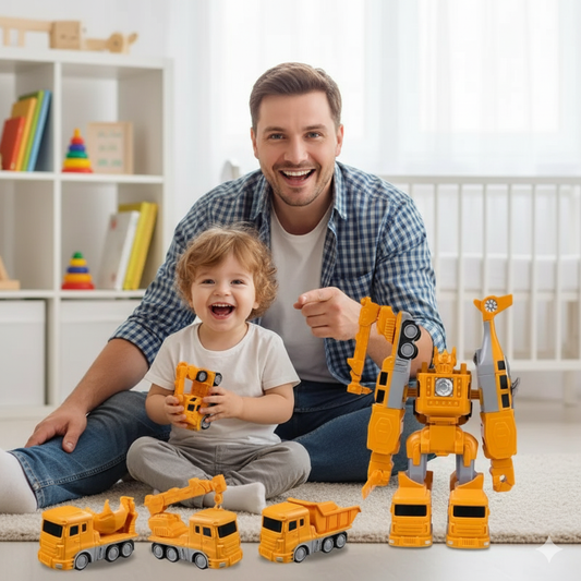 Magnetic Transforming Car Robots – Endless Creativity for Little Builders