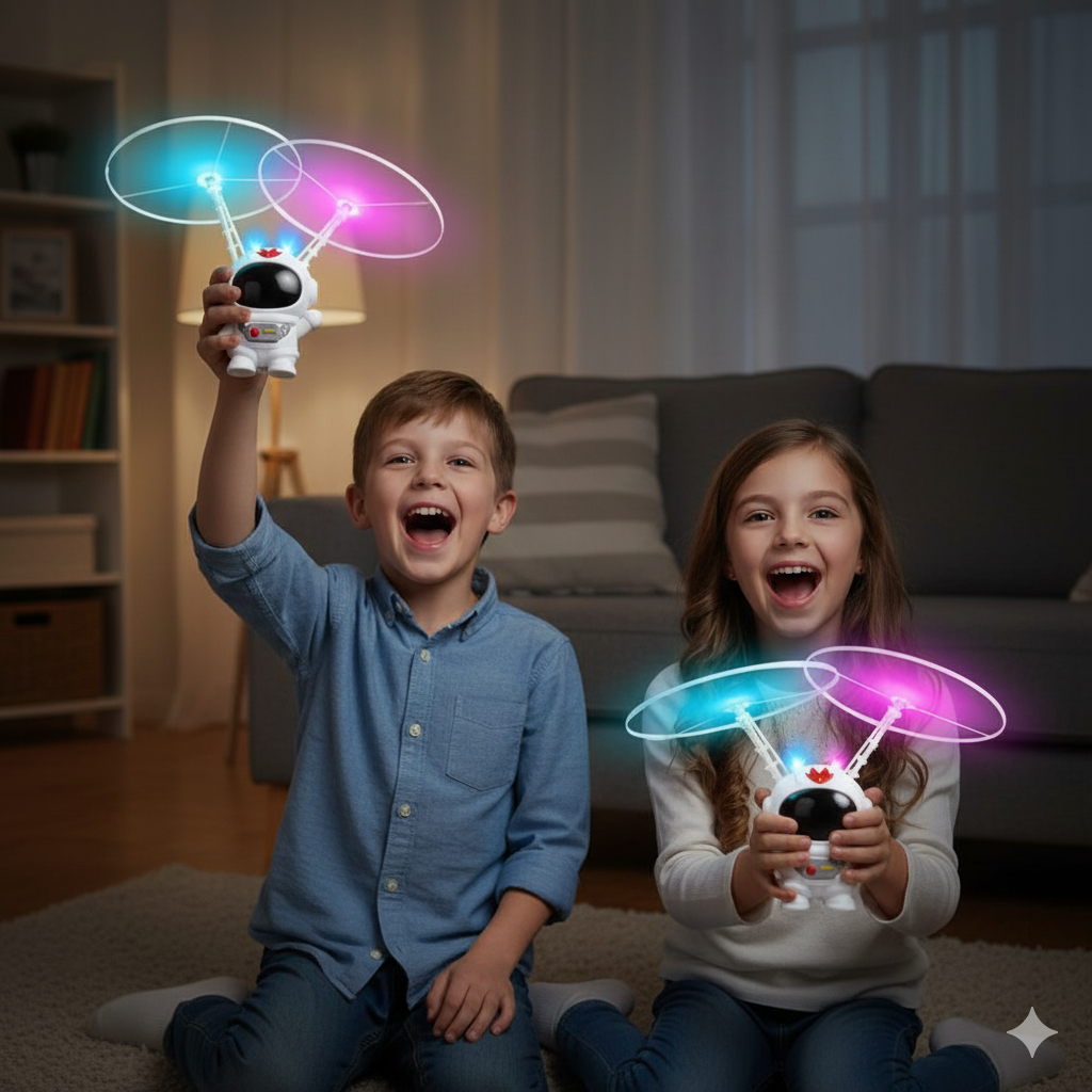Interactive Floating Astronaut – Hand-Controlled Space Adventure Toy For Kids