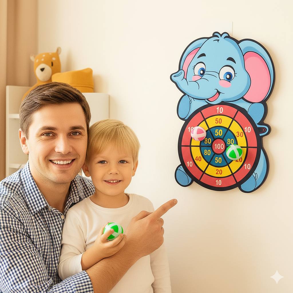 Safe Velcro Ball Toss Game – Fun Learning Without Worry
