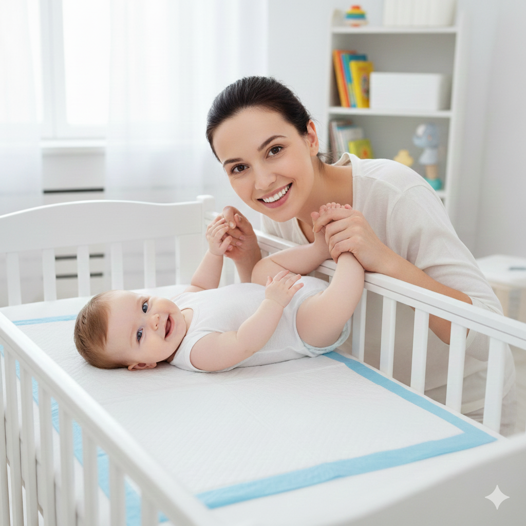 DryShield Pad – Leak-Proof Multi-Layer Waterproof Bed Pad for Kids