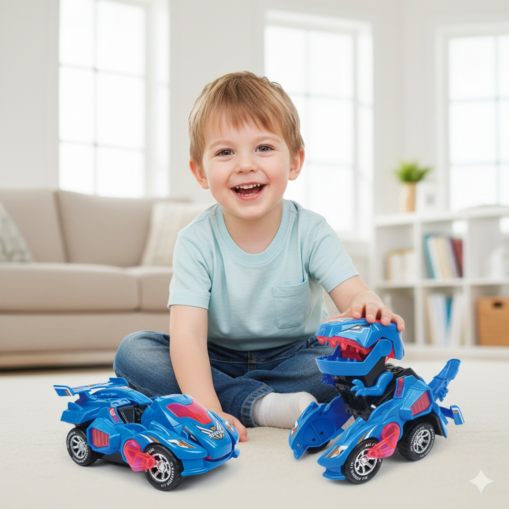 Transform, Roar & Race – The Ultimate 2-in-1 Dino Car Adventure