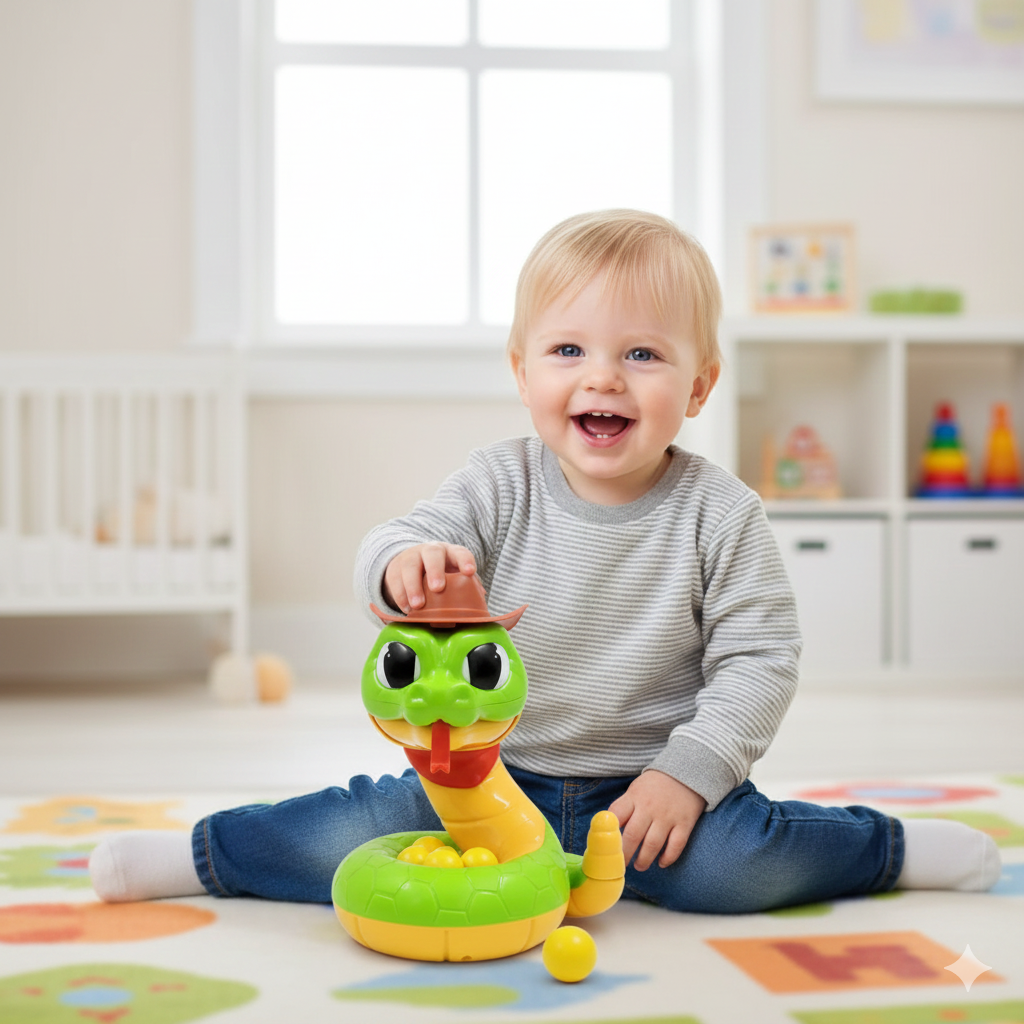 Rattlesnake Game - Action & Skill Challenge Toy for Kids