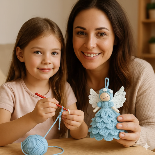 DIY Crochet Angel Kit – Make Beautiful Handmade Decorations & Gifts