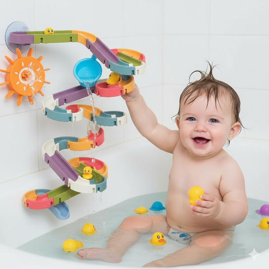 Interactive Bath Play Set for Toddlers with Creative Water Flow Design