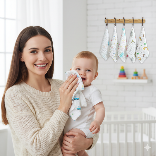 Soft Cotton Baby Wipes - Soft Comfort for Delicate Baby Skin