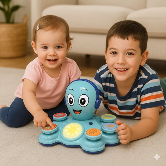 OctoTunes Music Toy – Sing, Stack & Discover Through Play