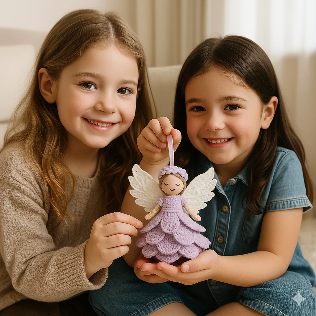 DIY Crochet Angel Kit – Make Beautiful Handmade Decorations & Gifts
