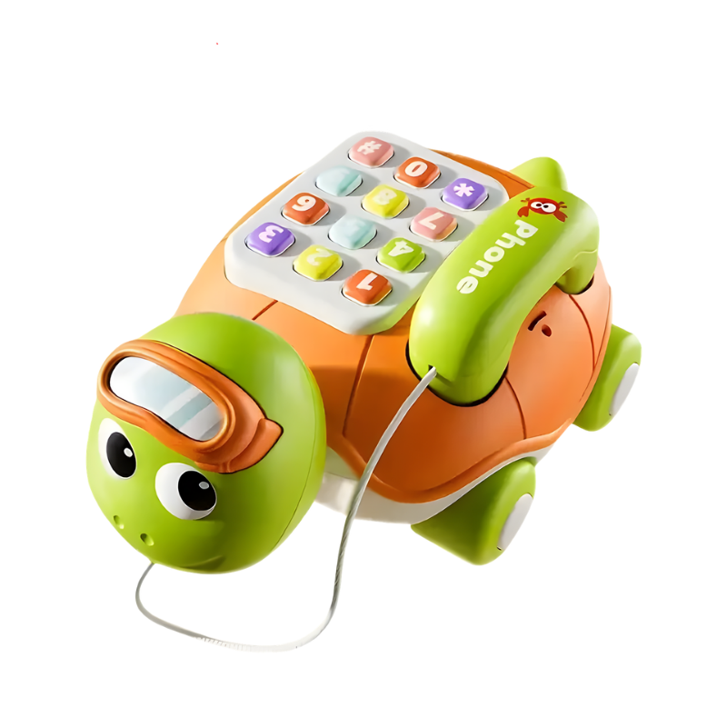 Musical Crawling Turtle with Lights & Movement – Baby Sensory Toy