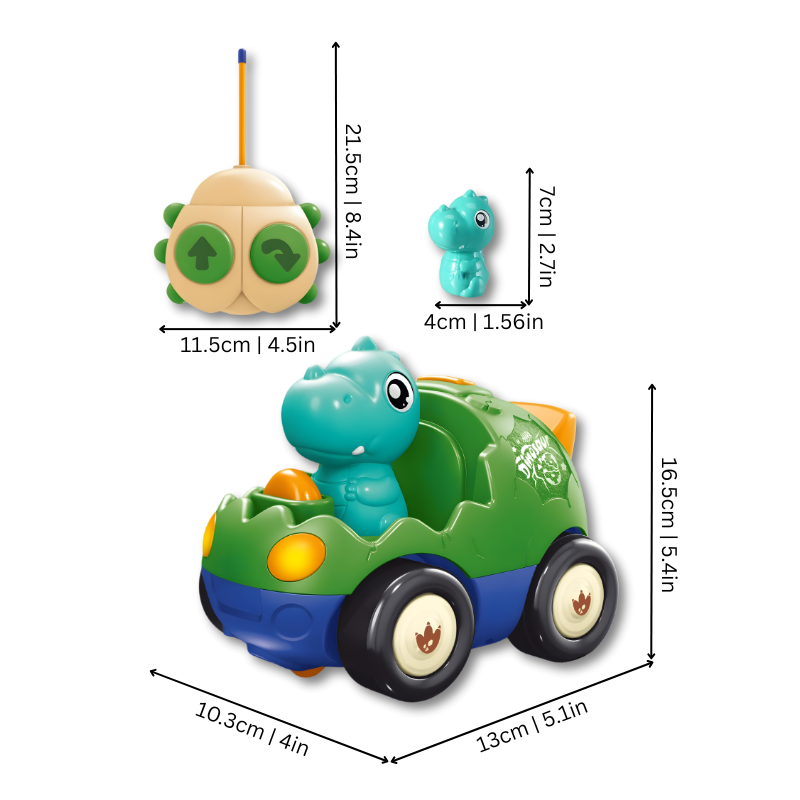 Racing Dinosaur RC Car – Fun, Lights & Creative Adventures for Kids