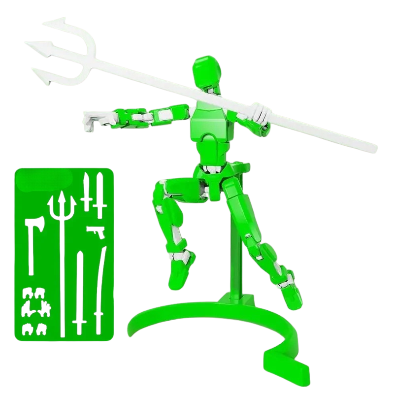 ActionStar – Fully Flexible Magnetic Figure Set for Endless Creative Play