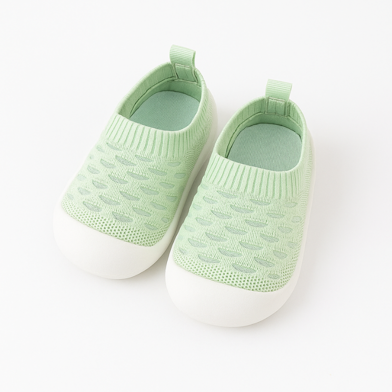 Soft Knitted Toddler Shoes – Barefoot Comfort for First Steps
