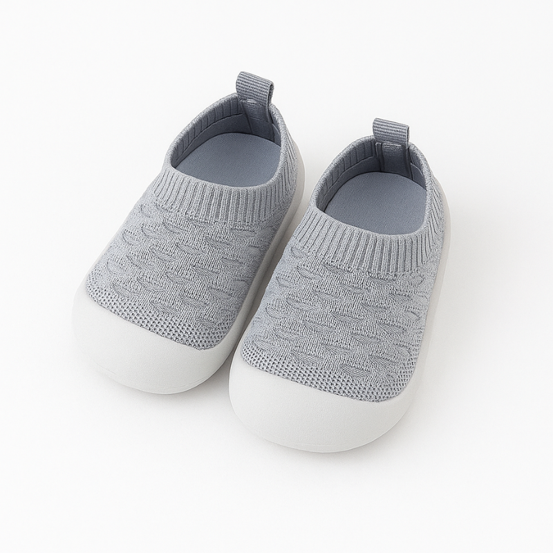Soft Knitted Toddler Shoes – Barefoot Comfort for First Steps