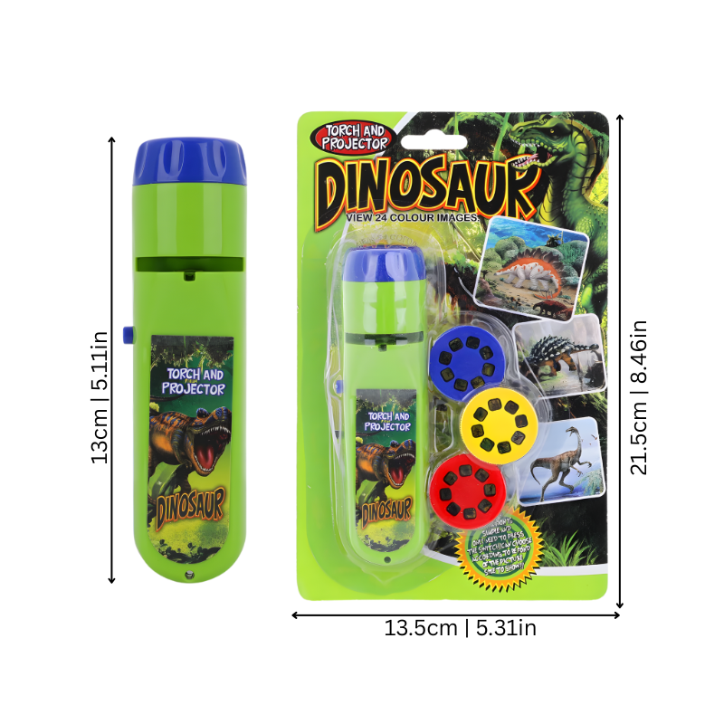 Lumosaur Projection Torch – Bedtime Story Projector For Curious Little Minds
