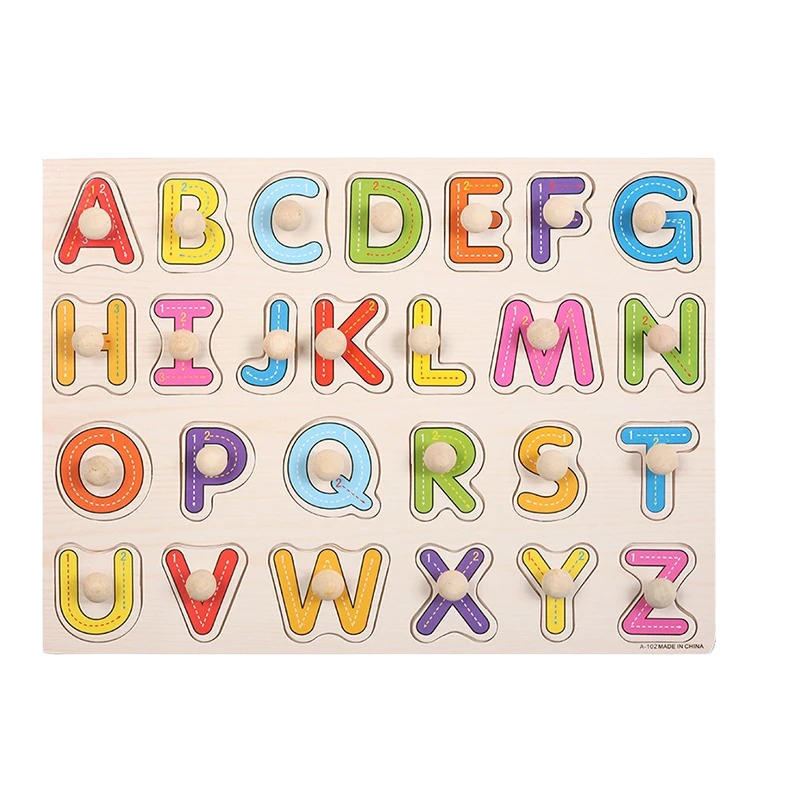 Puzzleino – Premium Wooden Learning Puzzle for Toddlers