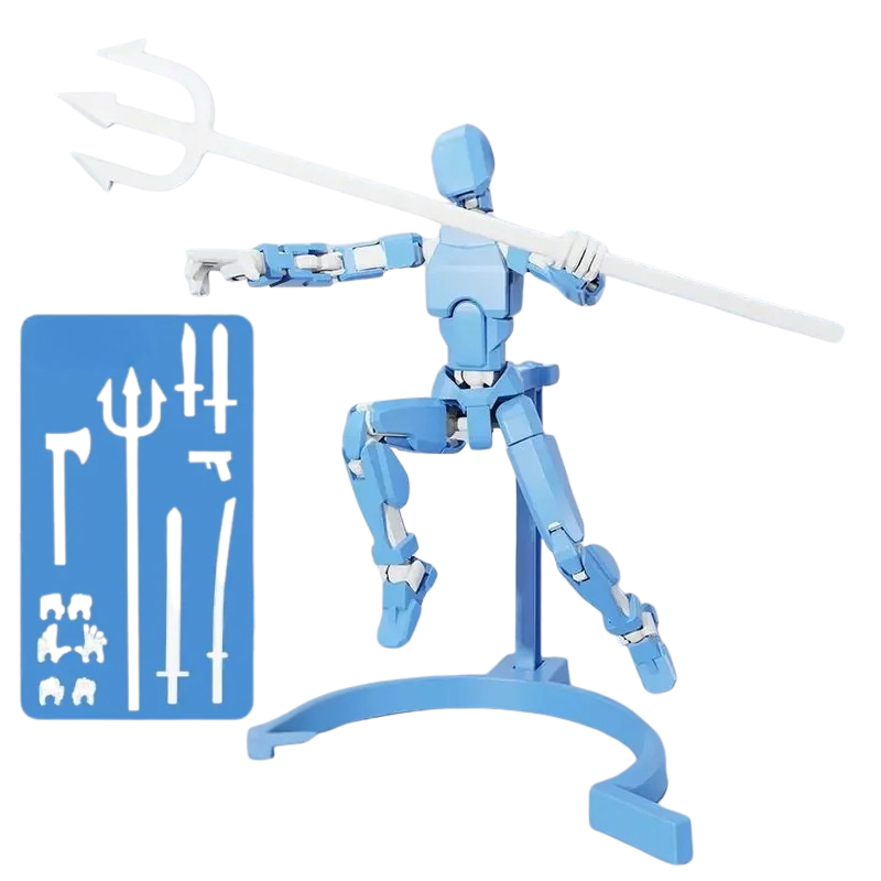 ActionStar – Fully Flexible Magnetic Figure Set for Endless Creative Play