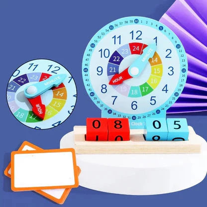 Learn Time the Montessori Way – Kids Clock Learning Toy