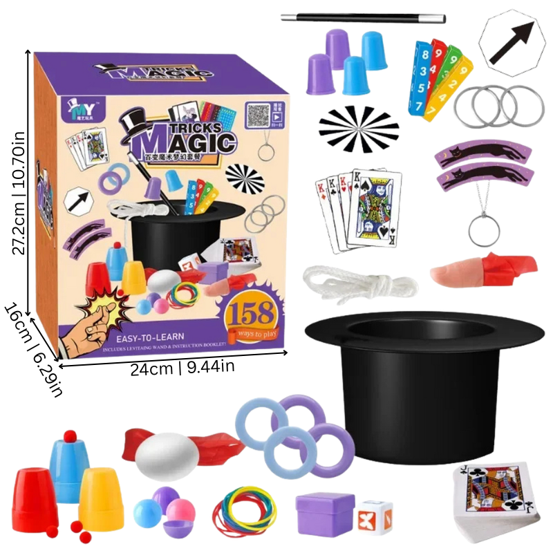 Magic Set for Children – Learn Magic Tricks Like a Real Magician