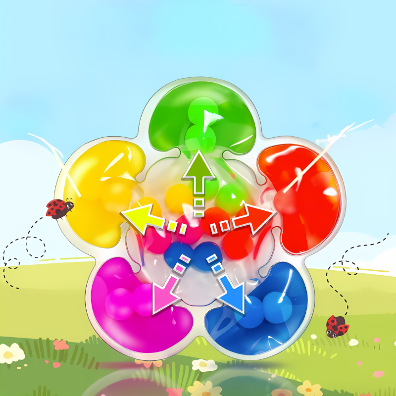 Friend of Colors – Calming Sensory Learning Toy with Stretchy Beads