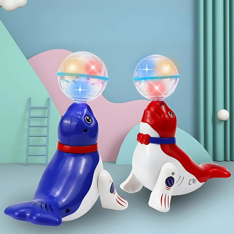 Disco Seal - Dancing Dolphin with 3D Lights & Music