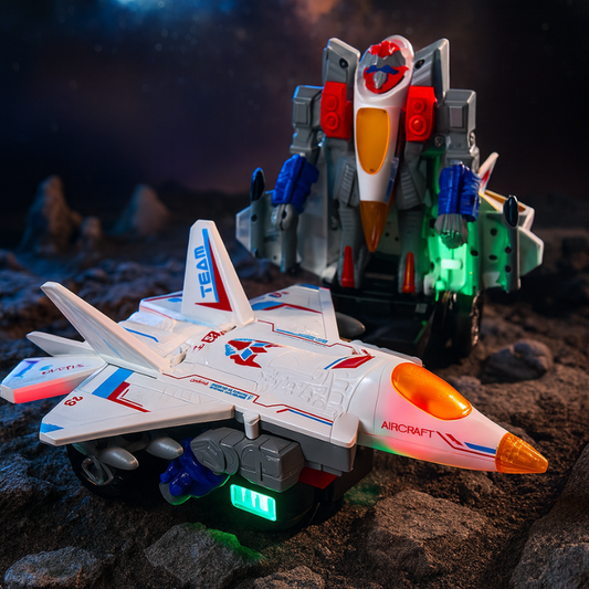 Glowing Flight Toy – Ultimate Light & Sound Adventure Jet