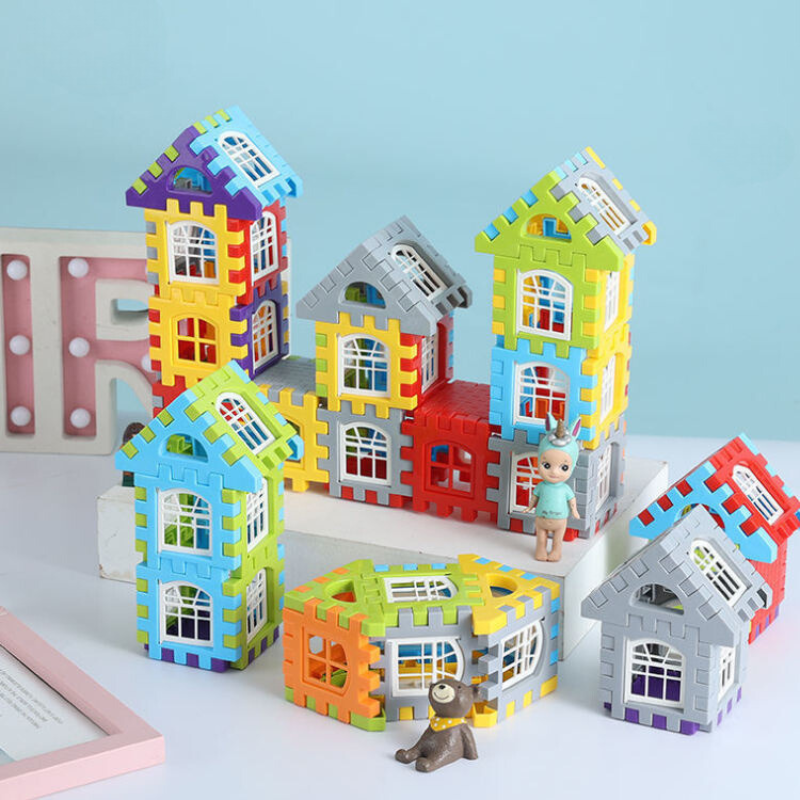 Montessori Creative Building Kit - Build, Imagine &amp; Learn Through Play