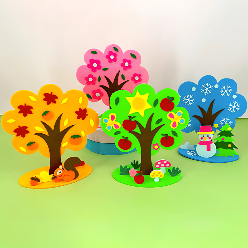 Fantasie Tree 4 Seasons Felt Decor Play Set