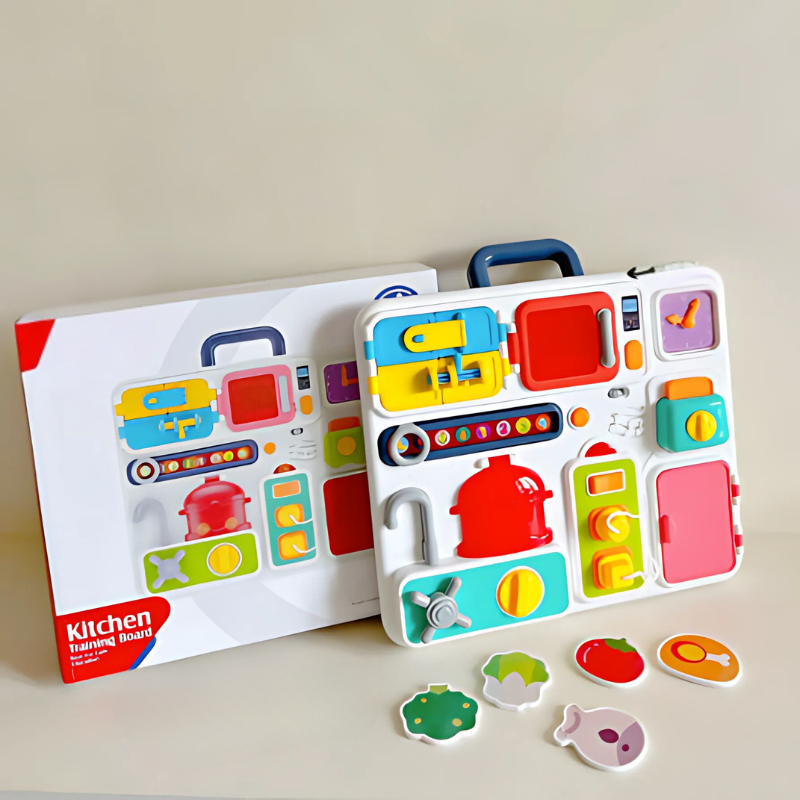 Learn, Play & Explore – The Interactive Busy Board Kids Can’t Put Down