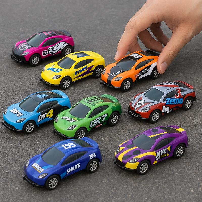 SpeedDriver Stunt Cars – High-Speed Pull-Back Action With 360° Flips