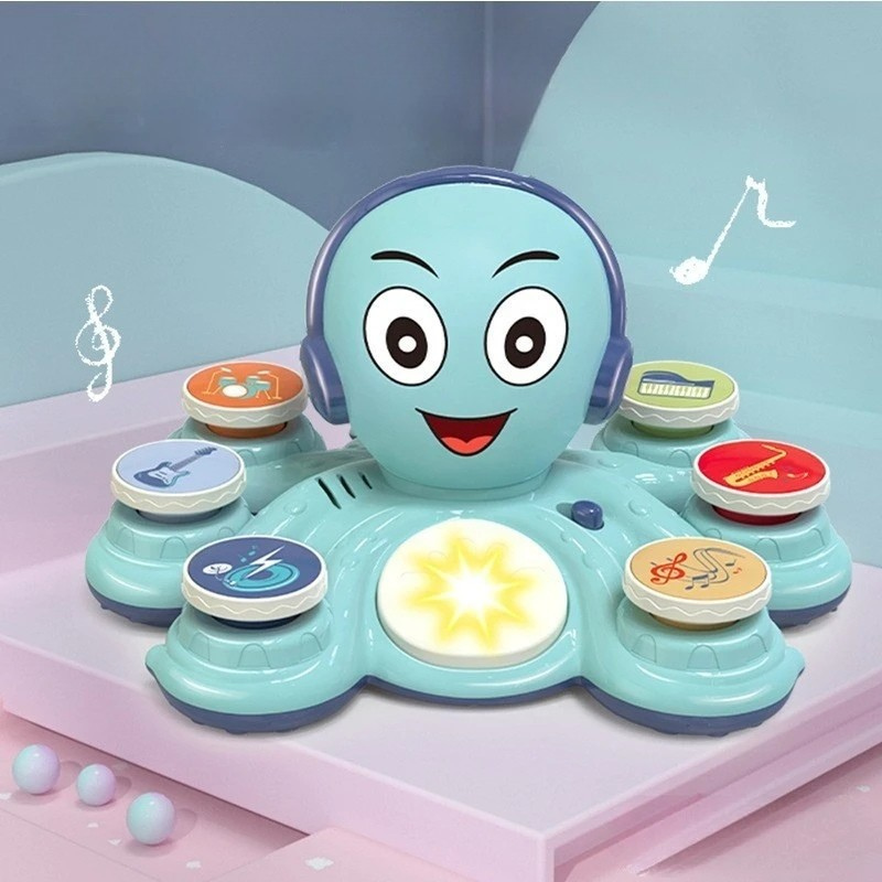 OctoTunes Music Toy – Sing, Stack & Discover Through Play