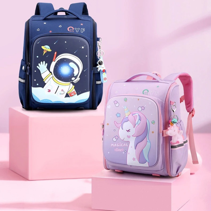 School Explorer – Waterproof Lightweight 3D Kids School Backpack (Oxford Fabric)