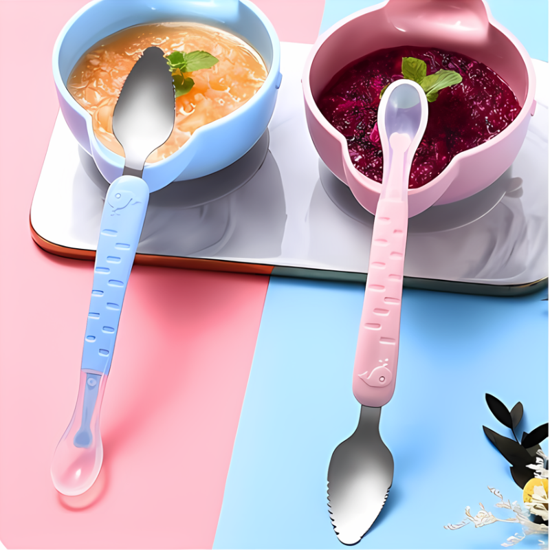 Baby Spoon – Ergonomic Self-Feeding Spoon for Easy Mealtime Independence