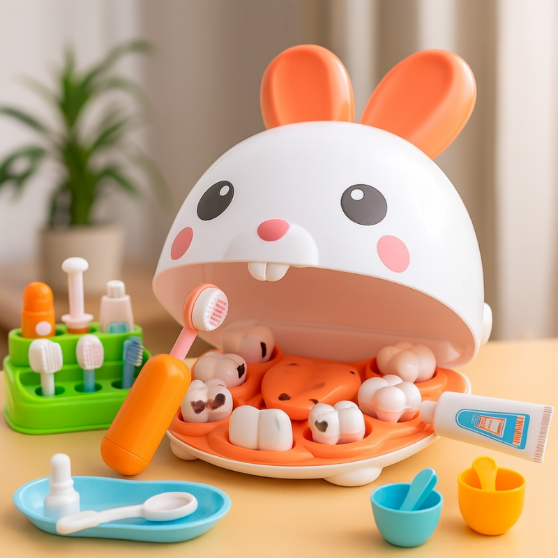 Children’s Dentist Play Set – Learn Brushing Skills & Overcome Dental Anxiety Through Play