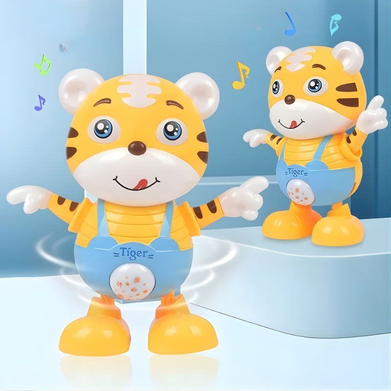 Glitters Dancing Tiger – Light & Music Interactive Baby Toy